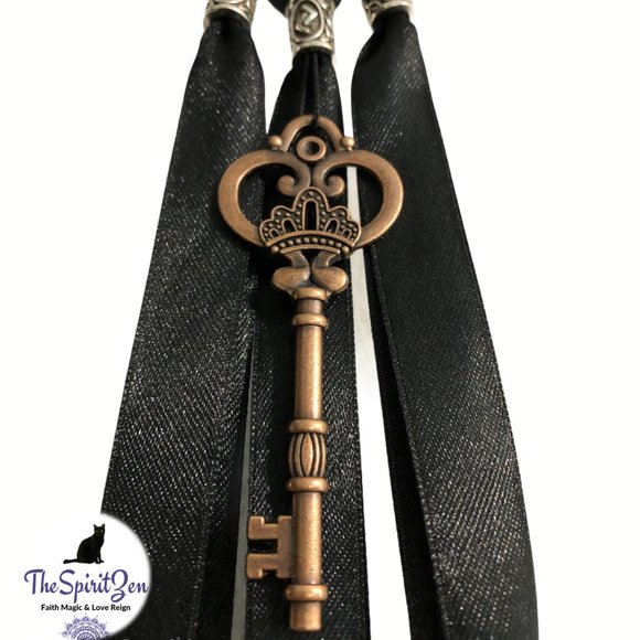 Witch Bells Door Hanger Home Protection Wicca - Picture 6 of 7